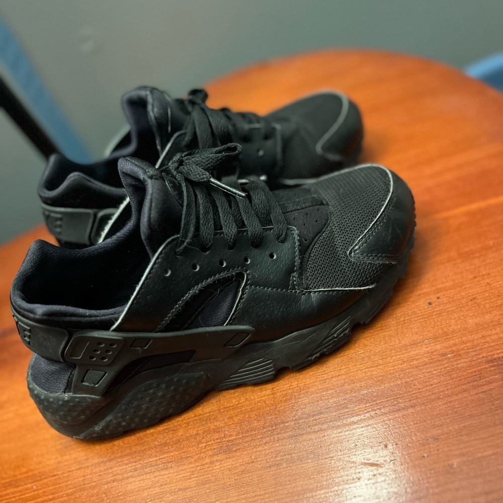 All black Nike Haurache